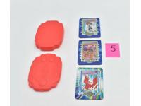 Digimon Taco Bell Metal Cards X3 Tai Metal Greymon 2000 Akiyosni Hongo