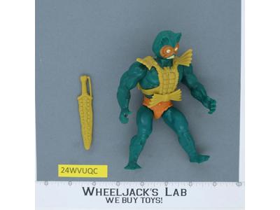 Mer-Man 100% Complete He-Man Masters of the Universe MOTU 1982 Mattel Vintage