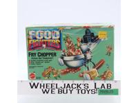 Fry Chopper Food Fighters 1988 Mattel Action Figure Vehicle NEW MISB SEALED
