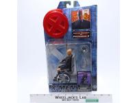 Professor X W/Wheelchair & Cerebro Helmet X-Men The Movie 2000 Toy Biz NEW MOSC