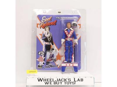 Evel Knievel Blue Jumpsuit America's Daredevil 2012 Figures Toy Company 8" NEW