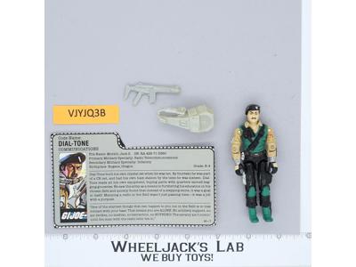 Dial-Tone V1 100% Complete G.I. Joe 1986 Hasbro Vintage Action Figure