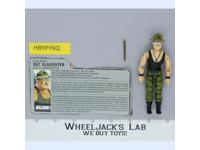 Sgt. Slaughter V2 100% Complete G.I. Joe 1986 Hasbro Vintage Action Figure
