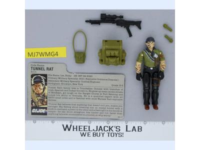 Tunnel Rat V1 100% Complete 1987 G.I. Joe Hasbro Vintage Action Figure