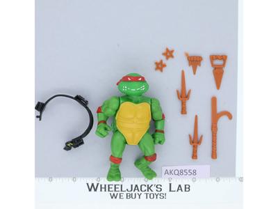 Raphael SOFT HEAD 100% Complete Teenage Mutant Ninja Turtle Playmates 1988