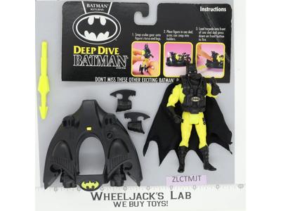 Batman Deep Dive 100% Complete Batman Dark Knight 1990 Vintage Kenner Figure
