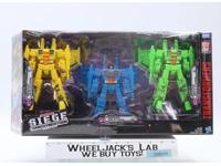 Acid Storm Ion Storm Nova Storm Transformers Siege WFC Hasbro 3-Pk NEW SEALED