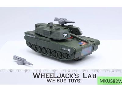 U.S. Army M-1 Tank Hong Kong 1984 Soma Vintage Action Figure Toy Vehicle