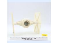 Imperial Tie Fighter WHITE 100% Complete Star Wars 1978 Vintage Kenner Vehicle