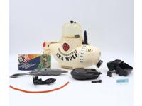 Sea Wolf Adventure Team GI Joe 1975 Hasbro 12" Action Figure Vehicle With Box