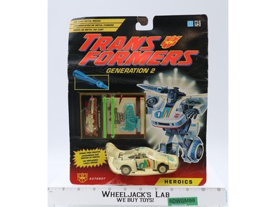 Jazz Heroics EUROPEAN G2 Transformers 1993 Hasbro Action Figure NEW SEALED