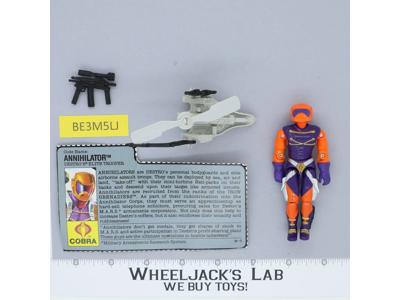Annihilator V1 100% Complete 1989 G.I. Joe Hasbro Vintage Action Figure