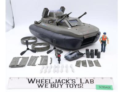 Killer W.H.A.L.E. Hovercraft W/ Cutter 100% Complete GI Joe 1984 Hasbro Vehicle