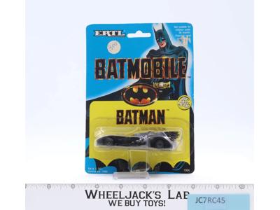 Batmobile DC Comics Batman 1992 ERTL 4" Die Cast Toy Car MOSC Sealed New