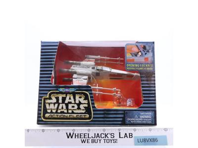Luke's X-Wing Starfighter Star Wars Action Fleet Micro Machines Galoob NEW MISB