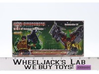 Reindeer Commander + Bombardier Elf WST Dinorobots 2007 Just Toys NEW SEALED