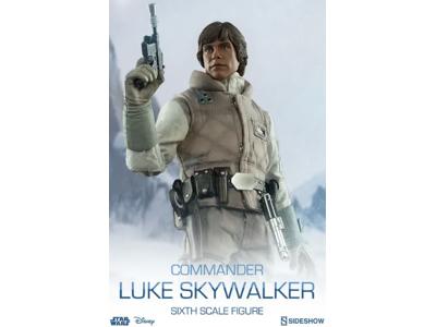 #21591 Commander Luke Skywalker Hoth Star Wars Sideshow 1:6 NEW SEALED