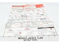Jetfire W/Comettor Mini Con Transformers Armada 2002 Hasbro Instructions ONLY