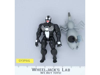 Venom Marvel Living Skin Slime Pores 1991 Vintage ToyBiz Action Figure 5"