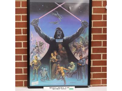 Star Wars The Empire Strikes Back Coca-Cola 1980 Poster Boris Vallejo 24 x 33