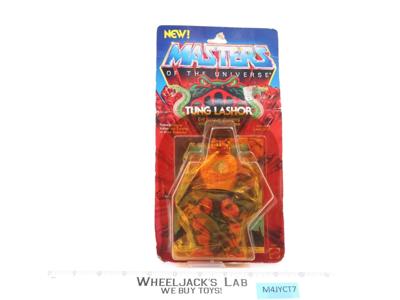 Tung Lashor Masters of the Universe MOTU 1985 Mattel Action Figure NEW SEALED