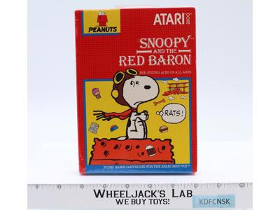 Snoopy and the Red Baron Atari 2600 1983 NEW SEALED Video Game Cartridge