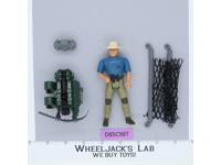 Alan Grant w/ Ariel Net 100% Complete Jurassic Park I993 Kenner Action Figure