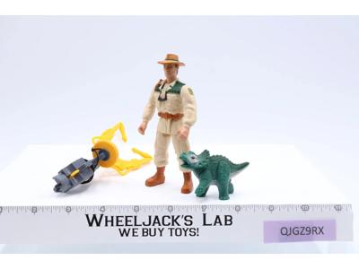 Eddie Carr 100% Complete Jurassic Park The Lost World 1993 Kenner Figure