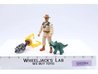 Eddie Carr 100% Complete Jurassic Park The Lost World 1993 Kenner Figure