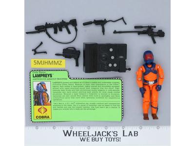 Lampreys V2 100% Complete G.I. Joe 1990 Hasbro Vintage Action Figure