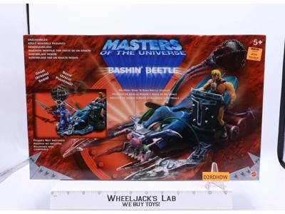 Bashin' Beetle He-Man 200x Masters of the Universe 2001 Mattel NEW MISB SEALED