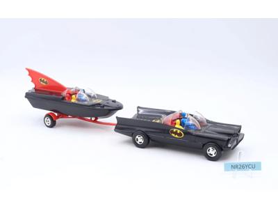 Batmobile & Batboat Batman 1970's Duncan Vintage Action Figure Vehicle