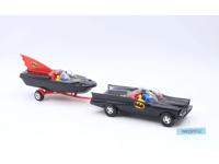 Batmobile & Batboat Batman 1970's Duncan Vintage Action Figure Vehicle