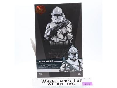 MMS643 Chrome Clone Trooper Star Wars 2022 Hot Toys 1/6 Scale Action Figure
