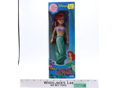 #1801 Ariel The Little Mermaid Disney 1991 Tyco Doll NEW SEALED