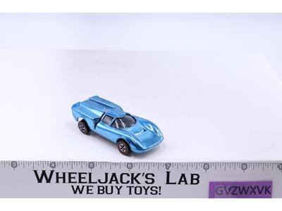 Lola GT70 Aqua Blue 1968 1969 Mattel Redline Hot Wheels Vintage RL