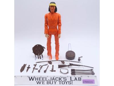Geronimo Apache ORANGE 12" Johnny West Adventure 1967 Marx Action Figure Vintage