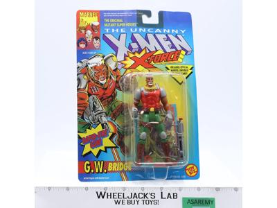 G.W. Bridge Rapid Fire Gun The Uncanny X-Men X-Force Marvel Toy Biz MOSC New