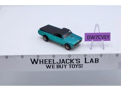 Custom Fleetside Aqua Hot Wheels Mattel 1968 Redline RL