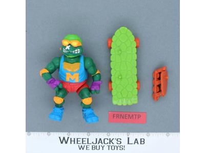 Skateboardin' Mike Teenage Mutant Ninja Turtles TMNT 1991 Playmates Vintage