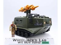 Warthog W/ Sgt. Slaughter 100% Complete GI Joe 1988 Hasbro Vintage Vehicle