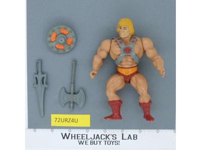 He-Man 100% Complete Masters of the Universe MOTU 1982 Mattel Vintage Figure