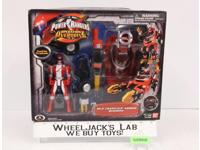 Red Transtek Armor Machine Complete Power Rangers Operation Overdrive Bandai