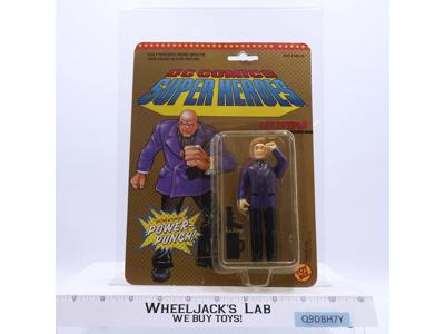 Lex Luthor Power Punch DC Comic Super Heroes Toy Biz 1989 Action Figure MOSC NEW