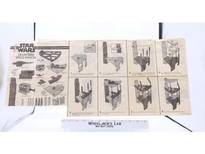 Kenner 1978 Death Star Space Station Instruction Manual Only Vintage