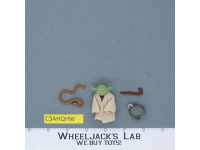 Yoda W/BROWN Snake 100% Complete Star Wars ESB 1980 Vintage Kenner NO REPRO