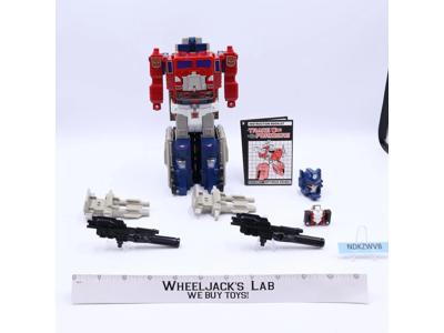 Optimus Prime Powermaster 100% Complete 1988 G1 Transformers Action Figure