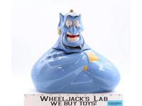 Ceramic Genie 11" Figural Cookie Jar Aladdin Vintage Disney NEW MIB