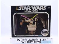 Darth Vader & Ben Kenobi Duel Star Wars 1977 Kenner 500 Piece 15.5x18 Puzzle