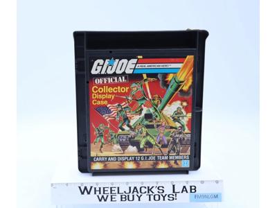 GI Joe Collector Display Case 1983 Vintage Hasbro Vintage
